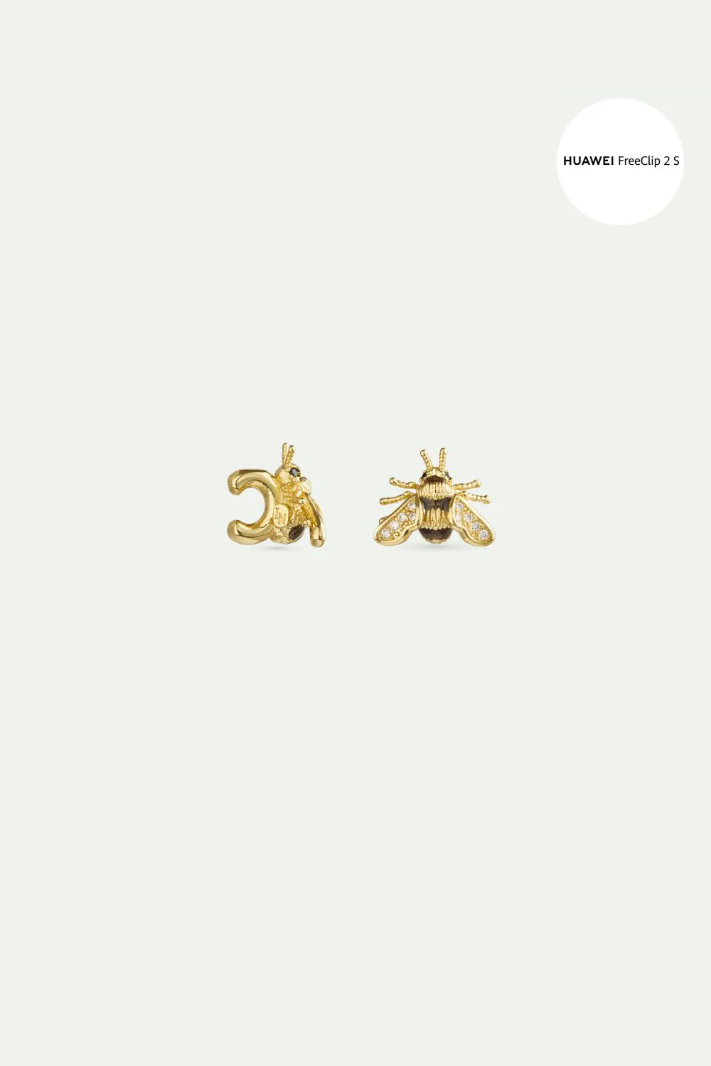 Bijoux Abeille pour écouteurs HUAWEI FreeClip 2 S - Image 3