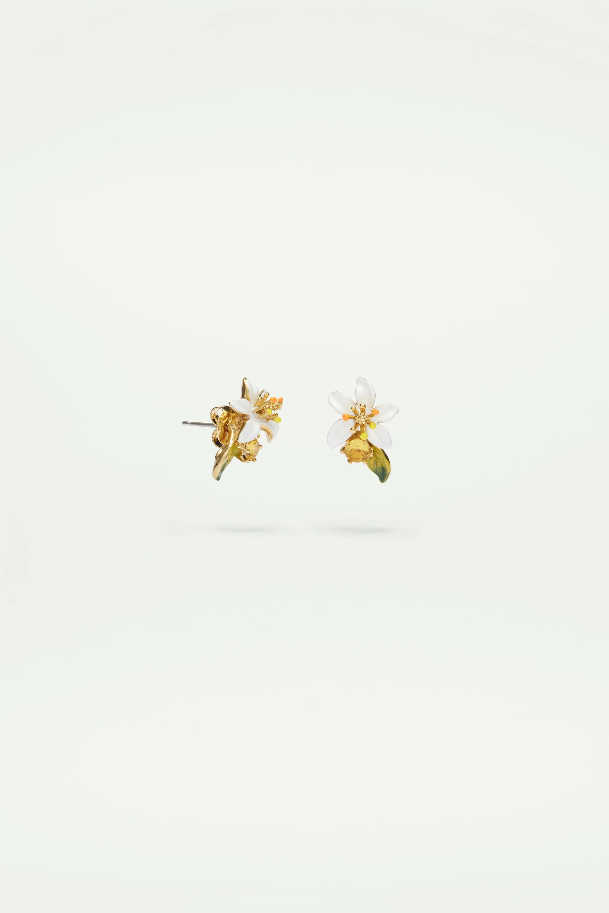 Boucles d'oreilles fleur d'oranger - Image 3