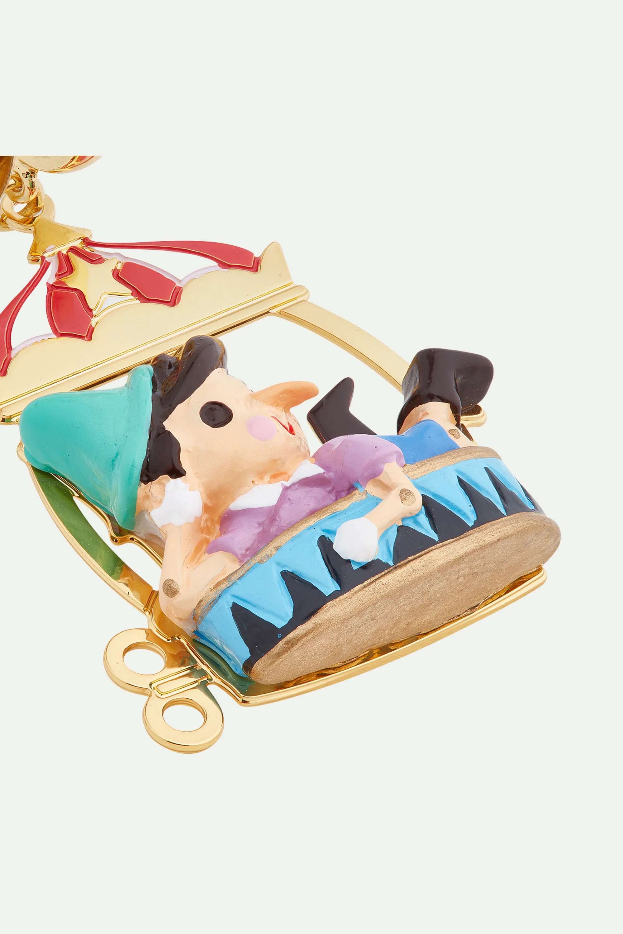 Boucles d'oreilles Pinocchio et chapiteau - Image 3