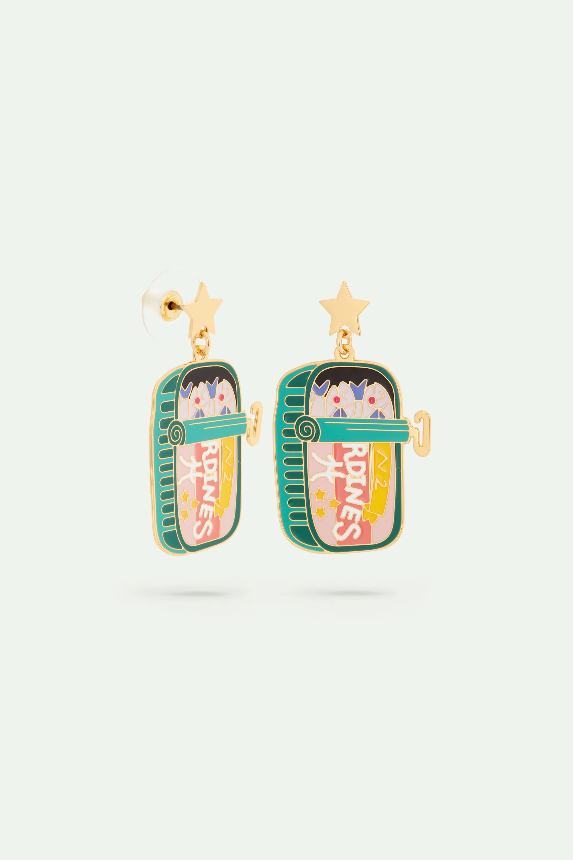 Boucles d'oreilles signe astrologique du poisson - Image 2