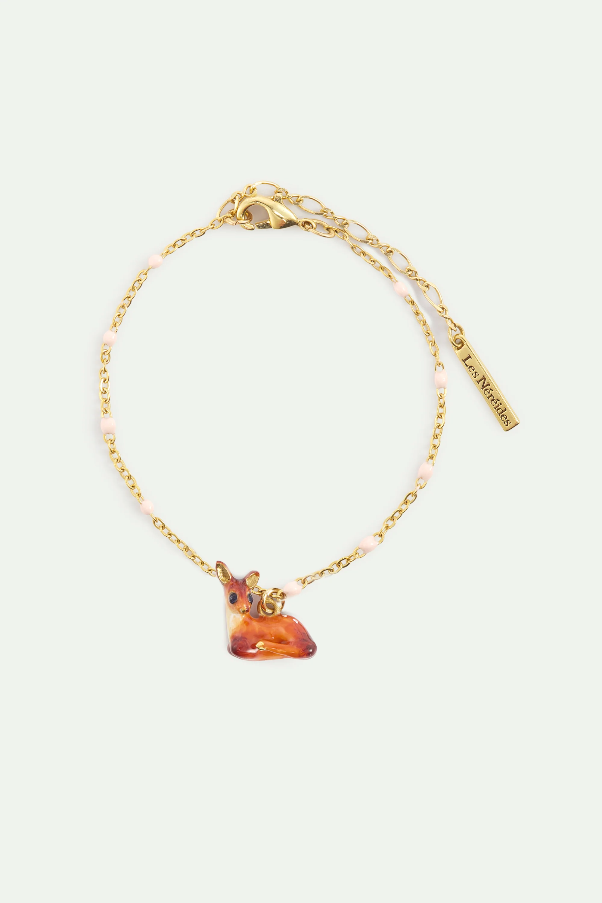 Bracelet pendentif faon