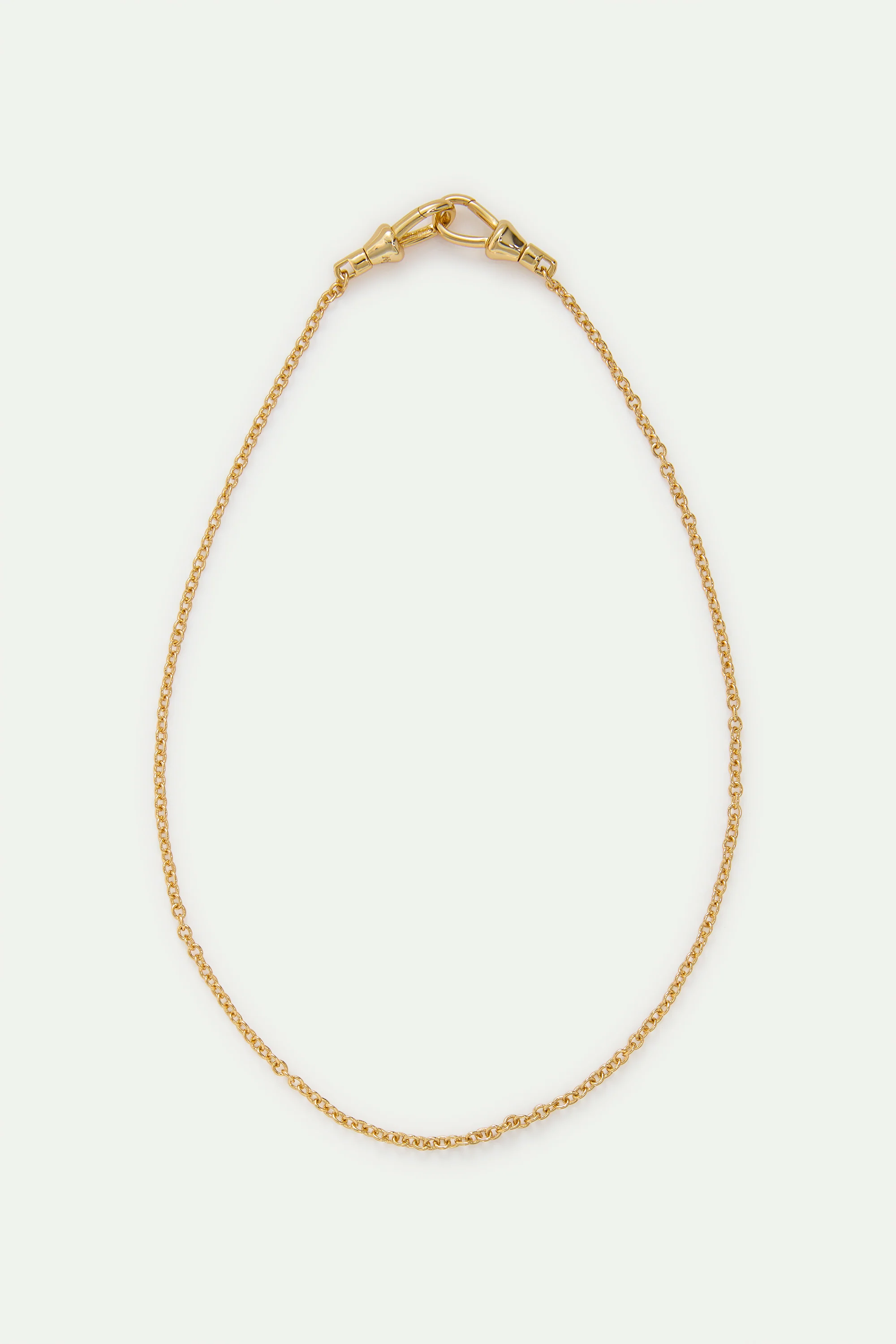 Collier à fine chaîne en maille forçat - Image 3