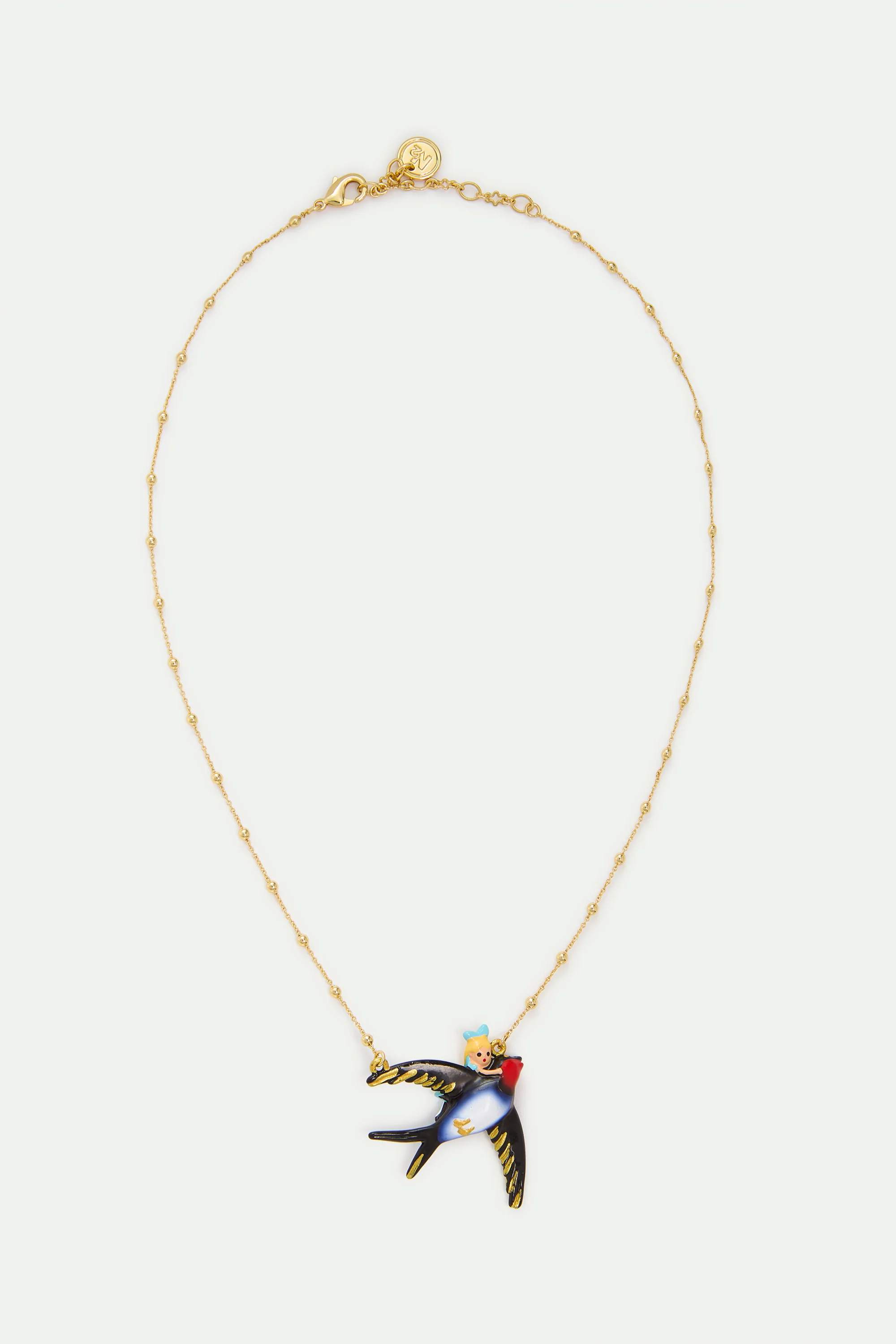 Collier Alice et hirondelle - Image 3