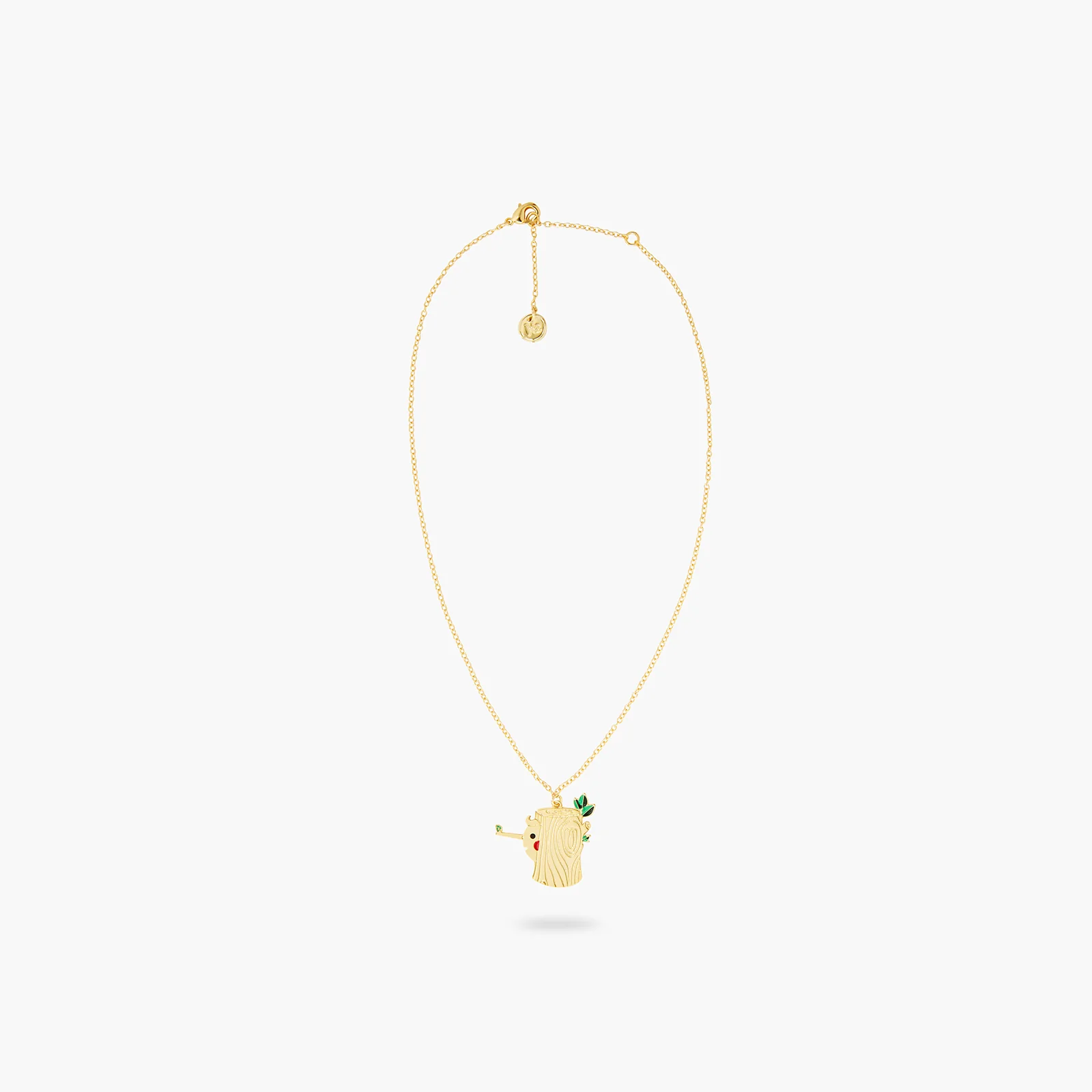 Collier pendentif buche et pinocchio - Image 2