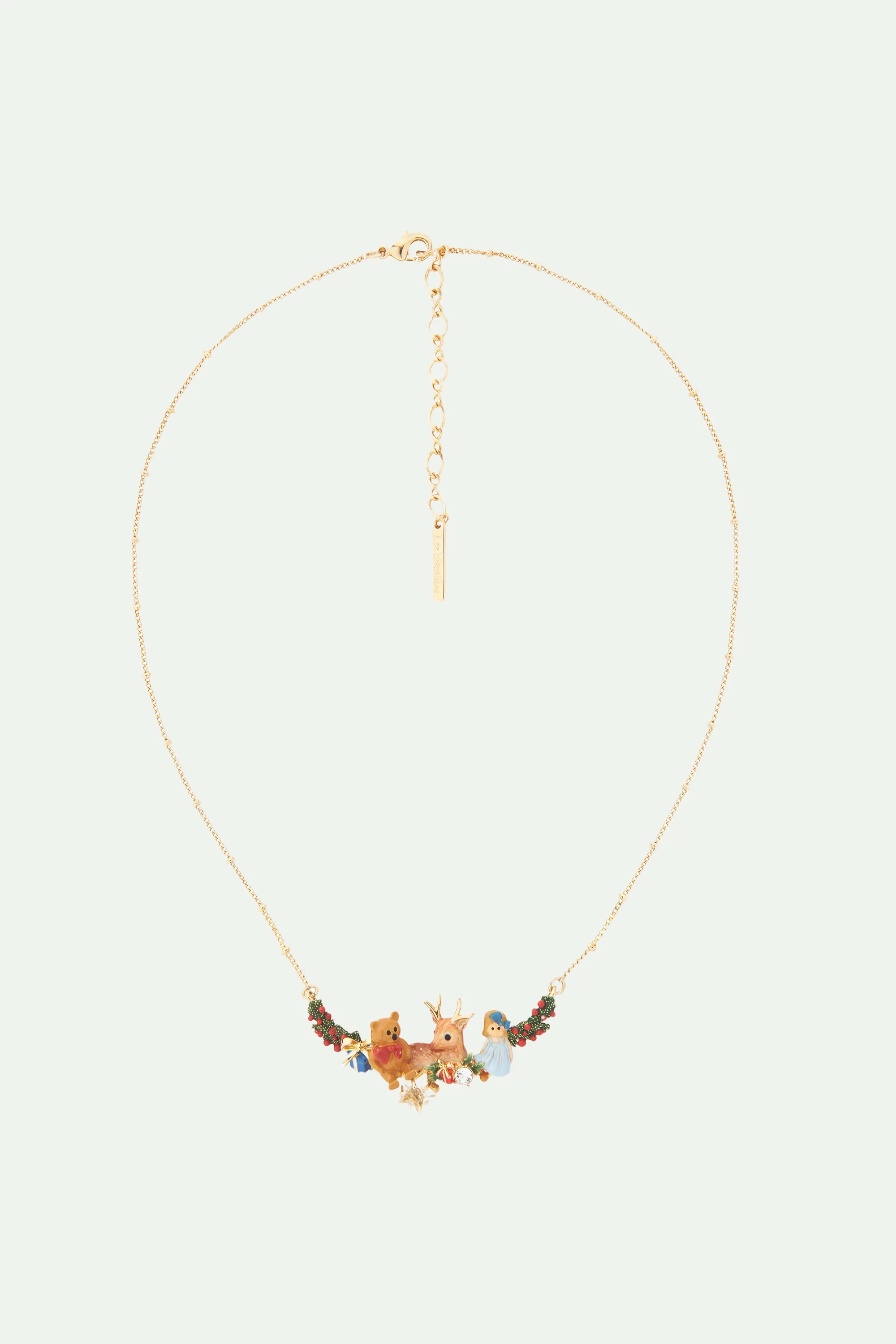 Collier plastron faon et cadeaux de Noël - Image 2