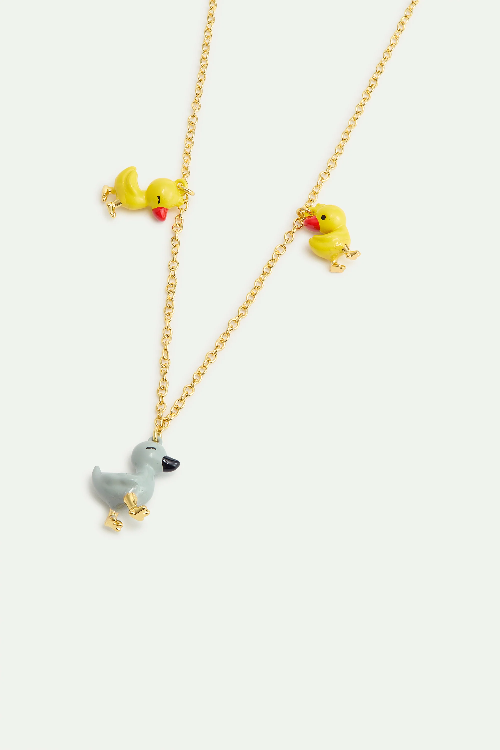 Collier Vilain Petit Canard et Canetons - Image 2