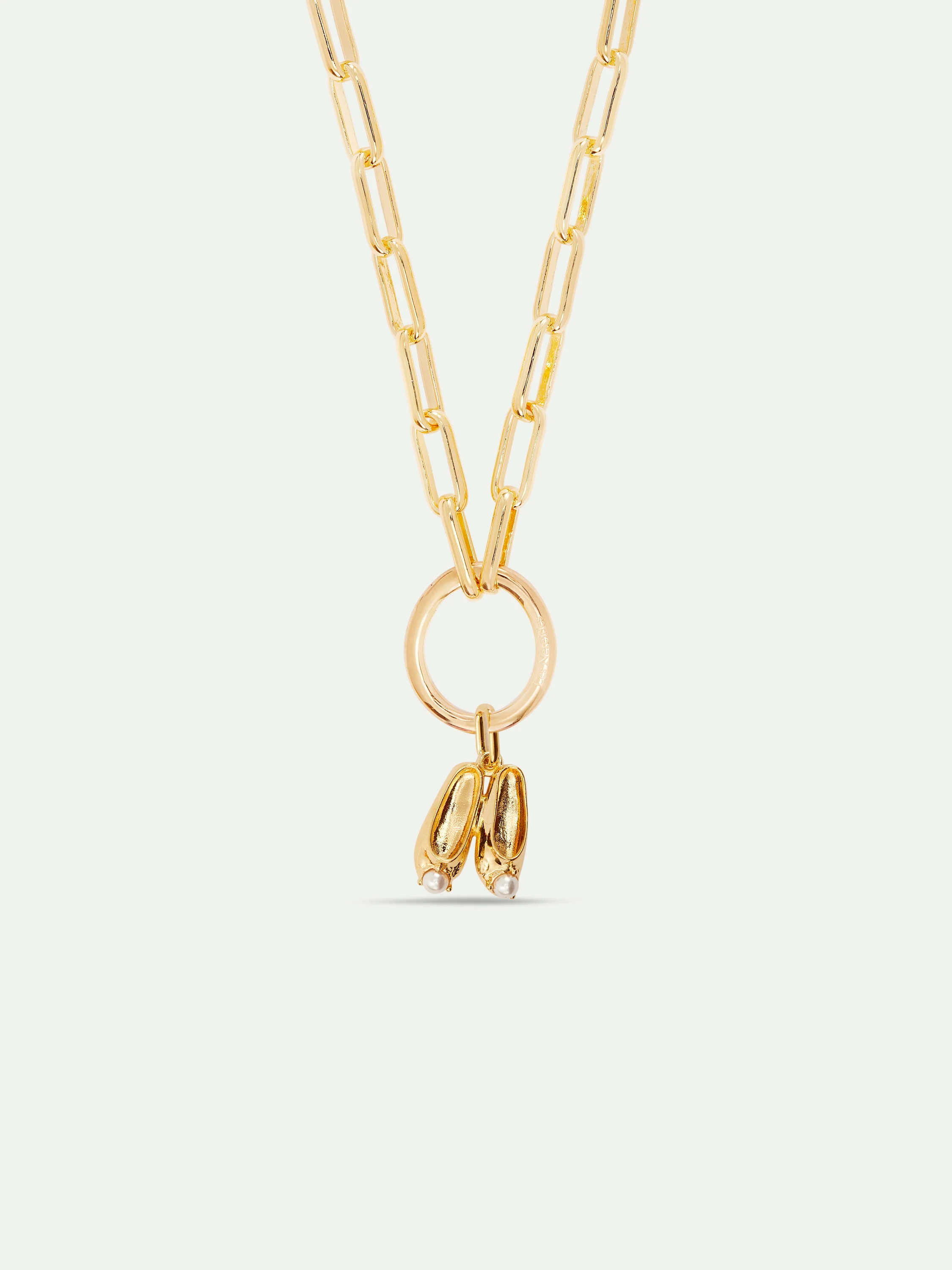 Pendentif Chausson de danse doré, Confiance et Dévouement - Image 4