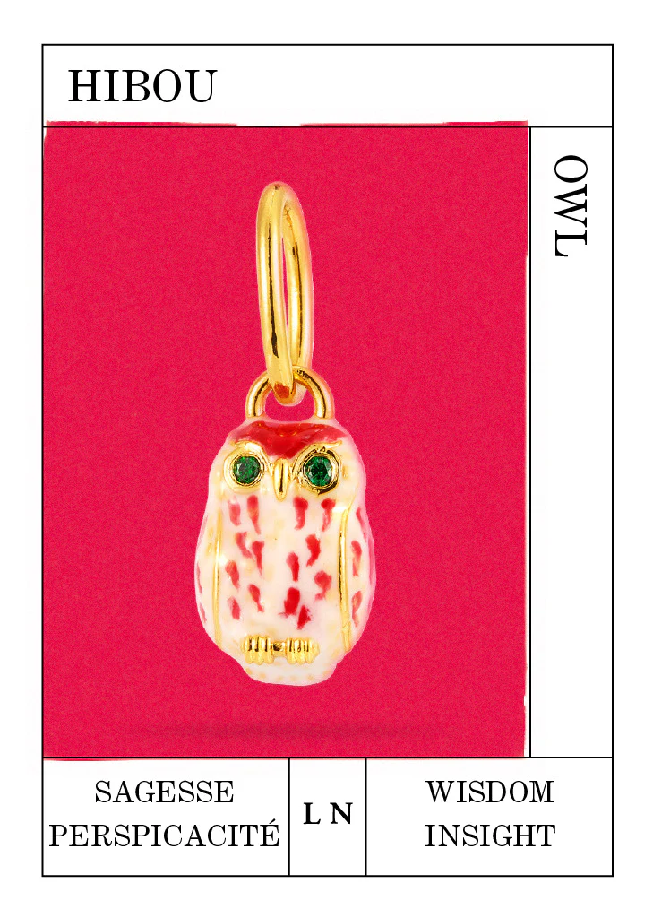 Pendentif Hibou, Sagesse et Perspicacité - Image 2